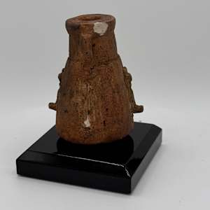 Egyptian Vessel with Pharaoh Amulets around Vessel 664 BC 