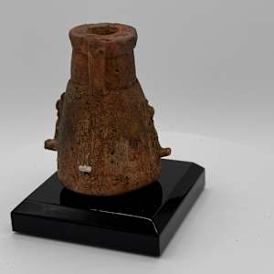 Egyptian Vessel with Pharaoh Amulets around Vessel 664 BC 