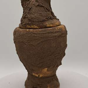 Egyptian God Anubis Canopic Vessel 300 BC 