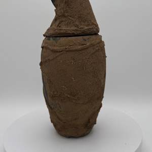 Egyptian God Horace Canopic Vessel 300 BC 