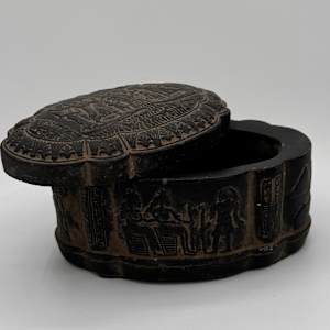 Egyptian Stone Jewelers Box 