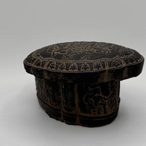 Egyptian Stone Jewelers Box 