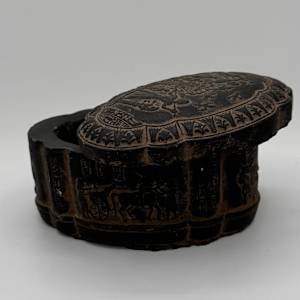 Egyptian Stone Jewelers Box 