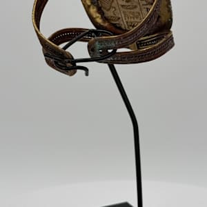 Egyptian Hieroglyphic Scarab Bangle 