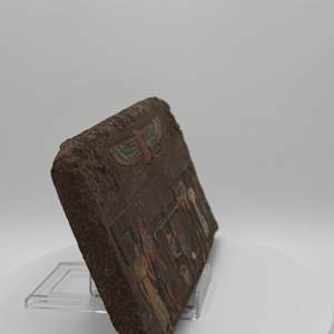 Egyptian Heavy Stone Hieroglyphic Plaque 664-332 BC 