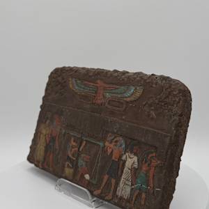 Egyptian Heavy Stone Hieroglyphic Plaque 664-332 BC 
