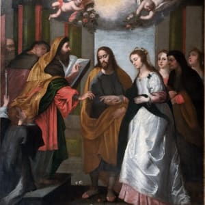“The Marriage of the Virgin” by Workshop of Peter Paul Rubens
