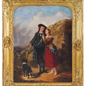“The Shepherds Sweetheart” by Richard Ansdell 