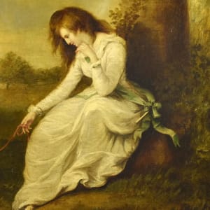 “Young Girl” by Arthur W Devis 