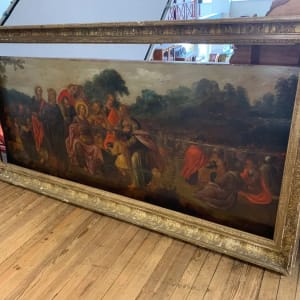 "The Miracle of the Loaves and Fishes", by Continental School 