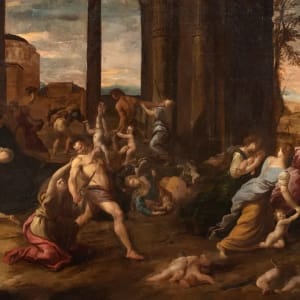 “THE MASSACRE OF THE INNOCENTS” by Italian School 