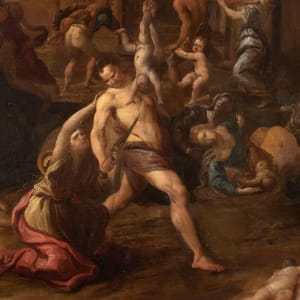 “THE MASSACRE OF THE INNOCENTS” by Italian School 