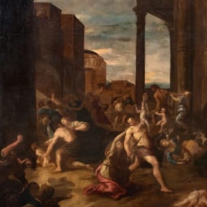 “THE MASSACRE OF THE INNOCENTS” by Italian School 