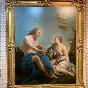 “Apollo and the Cumean  Sibyl” by Noel Halle 