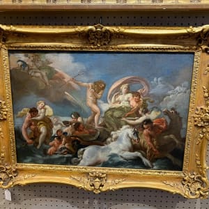 “Mythological Scene in the Heavens” by Jean-Hughes Taraval 