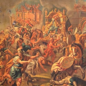 “Battle of Arbela Gaugamela in 331 BC” by Unknown 