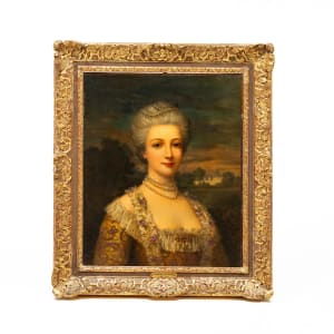 “Portrait of an Elegant Lady” by ANTON RAPHAEL MENGS