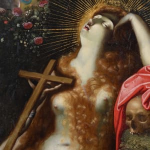 ‘Mary Magdalene in Ecstasy” by Follower of Jacques Bellange, Circle of Hendrick de Clerck 