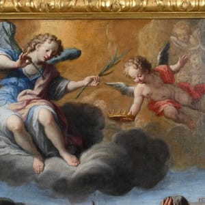 “The Martyrdom of St. Stephen” by Follower of Ludovico Cardi 