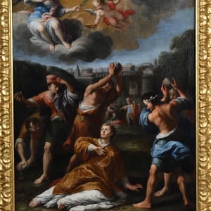 “The Martyrdom of St. Stephen” by Follower of Ludovico Cardi