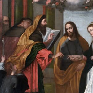 “The Marriage of the Virgin” by Workshop of Peter Paul Rubens 