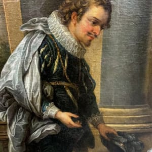 Charles-André van Loo (French, 1705-1765) Huge Early Dutch Italianate ‘Oil Painting Of the Court” "The Spanish Concert" by Charles-Andre’ van Loo 