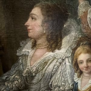 Charles-André van Loo (French, 1705-1765) Huge Early Dutch Italianate ‘Oil Painting Of the Court” "The Spanish Concert" by Charles-Andre’ van Loo 