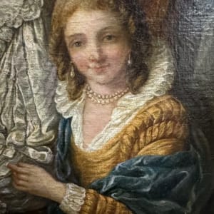 Charles-André van Loo (French, 1705-1765) Huge Early Dutch Italianate ‘Oil Painting Of the Court” "The Spanish Concert" by Charles-Andre’ van Loo 