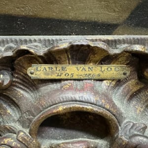 Charles-André van Loo (French, 1705-1765) Huge Early Dutch Italianate ‘Oil Painting Of the Court” "The Spanish Concert" by Charles-Andre’ van Loo 