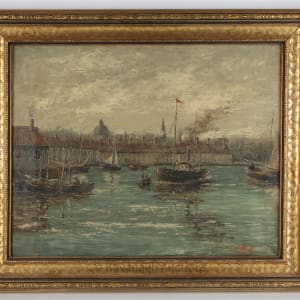 “Impression of the Harbor” by Henri Prost 