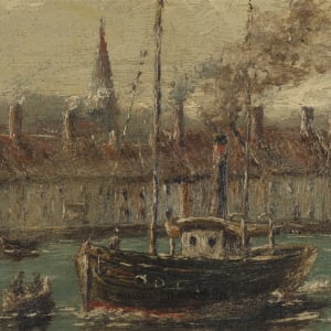 “Impression of the Harbor” by Henri Prost 
