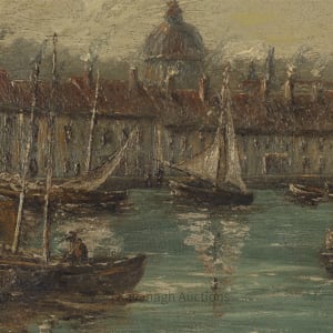 “Impression of the Harbor” by Henri Prost