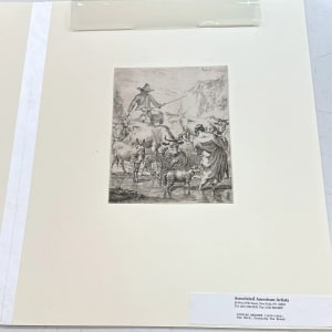 “The Herd Crossing the Brook” by NICOLAS BERCHEM 