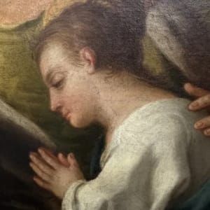 "The Education of the Virgin" by Unknown 