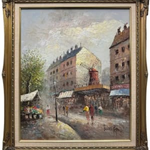 "Moulin Rouge Windmill" by Caroline C. Burnett