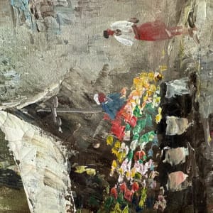 "Moulin Rouge Windmill" by Caroline C. Burnett 