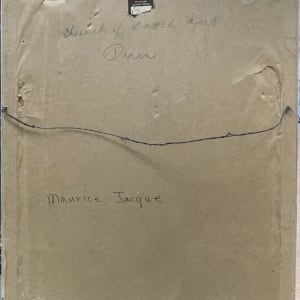 "La Place du Tertre"  Montmartre Paris and the Sacred-Coeur Basilica by Maurice Jacque 