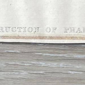 “Destruction of Pharaohs Host” by John Martin, J.C. Armytage (Engraver) 