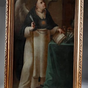"Santo Tomas de Aquino" by Joseph Garcia (also Jose Garcia el Hidalgo, Jose Garcia Hidalgo, Josef Garcia Hidalgo - Villena, Spain 1646 - San Felipe, Chile 1719)