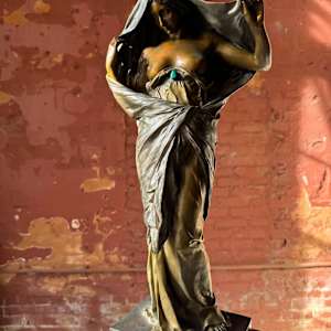 “La Nature mystérieuse et voilée se découvre devant la Science” by Louis-Ernest Barrias
