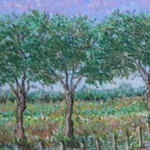 French Landscape with Cottager "Le Tour" by Paul-Emile Pissarro, Image 12.