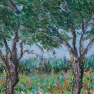 French Landscape with Cottager "Le Tour" by Paul-Emile Pissarro, Image 8.