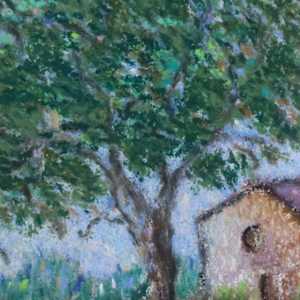 French Landscape with Cottager "Le Tour" by Paul-Emile Pissarro, Image 2.