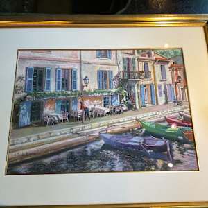 "Tot Matin, La Terrasse" by Hugues Claude Pissarro 