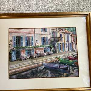 "Tot Matin, La Terrasse" by Hugues Claude Pissarro 