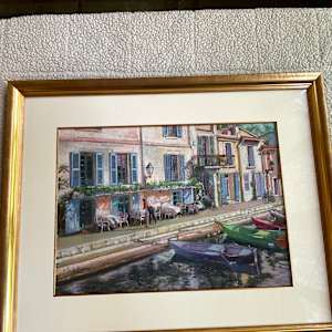 "Tot Matin, La Terrasse" by Hugues Claude Pissarro 
