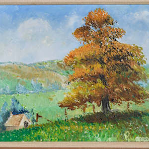Le Chateaunier du Mont Aigu by Paul-Emile Pissarro 