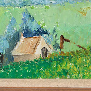 Le Chateaunier du Mont Aigu by Paul-Emile Pissarro 