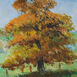 Le Chateaunier du Mont Aigu by Paul-Emile Pissarro 