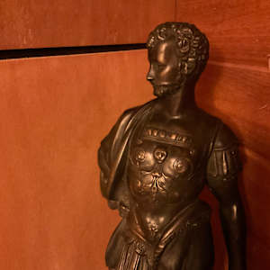 "Neoclassical Roman Soldier" by French School 
